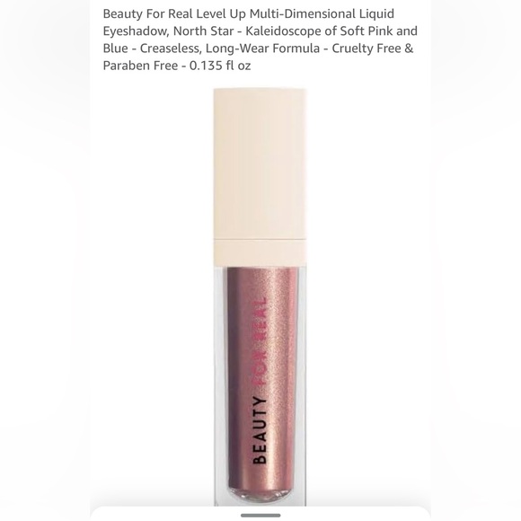 Beauty for real liquid eyeshadow shade Northstar sealed new discounted shipping - Picture 2 of 3